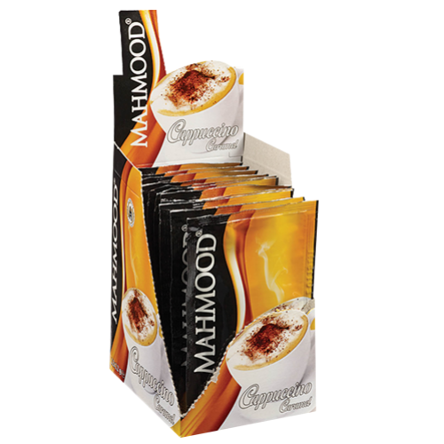 Mahmood Coffee Caramel Flavored Cappuccino Box of 12