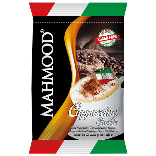 Mahmood Coffee Klasik Choco Granüllü Şekersiz Cappuccino