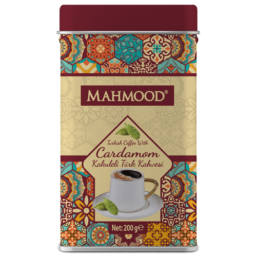 Mahmood Coffee Türk Kahvesi Kakuleli 200 Gr Teneke