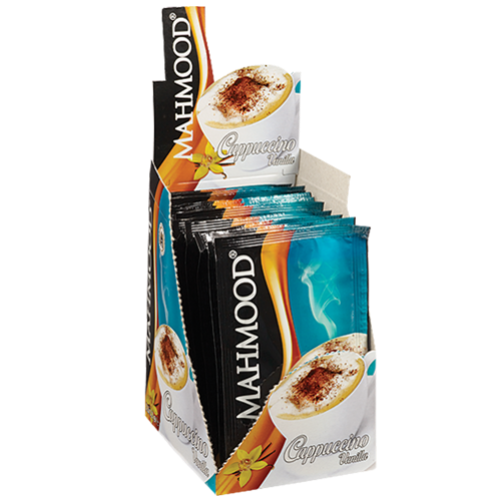 Mahmood Coffee Vanilla Flavored Cappuccino Box of 12