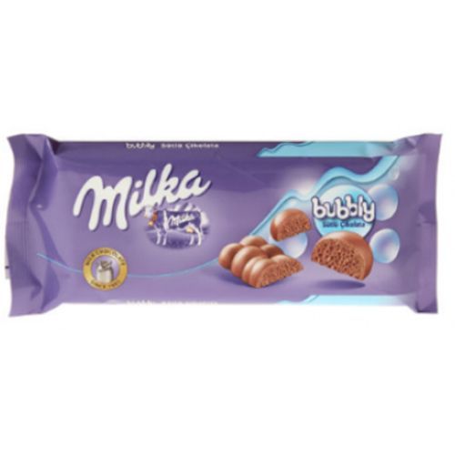 Milka Bubbly Tablet Chocolate Milk 80 Gr