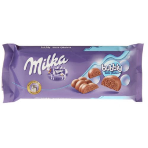 Milka Bubbly Tablet Çikolata Sütlü 80 Gr