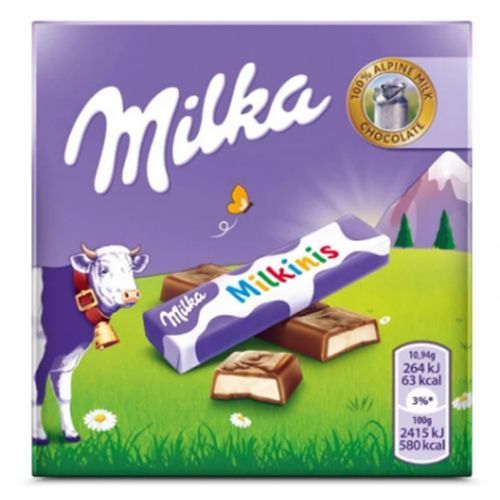 Milka Milkinis Tablet Chocolate 43.75 Gr