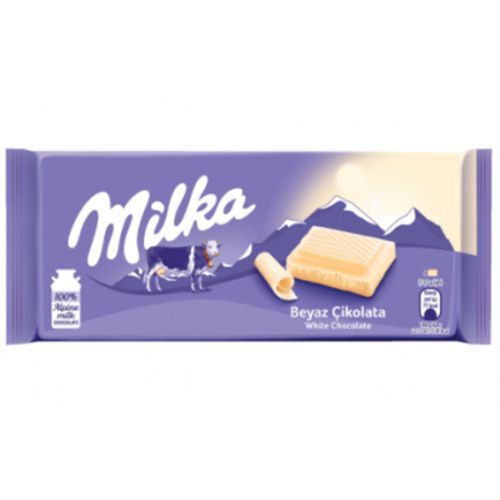 Milka Chocolate Milky White 80 Gr