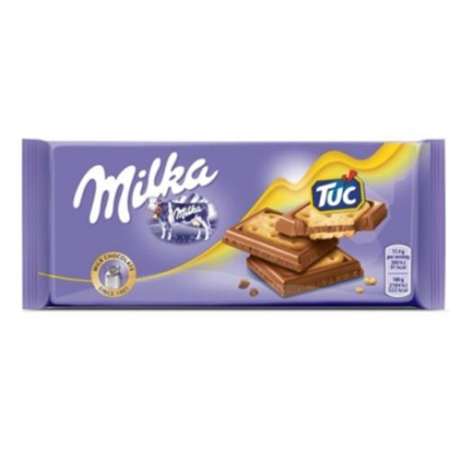 Milka Tablet Chocolate Tuc 87 Gr