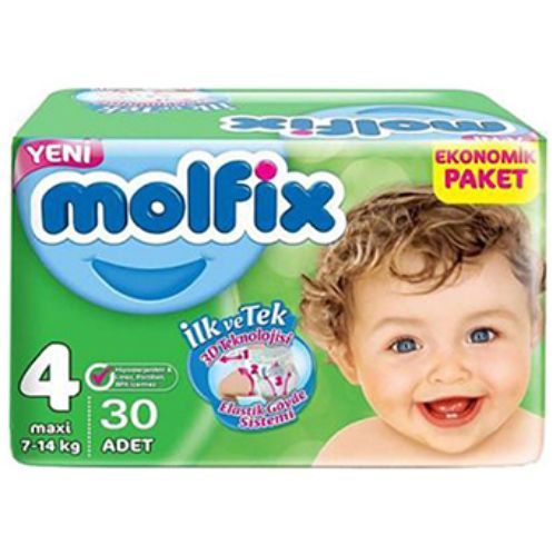 Molfix Baby Diapers No:4 27 pc