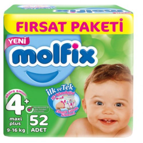 Molfix Opportunity Package No 4+ 52 Pieces