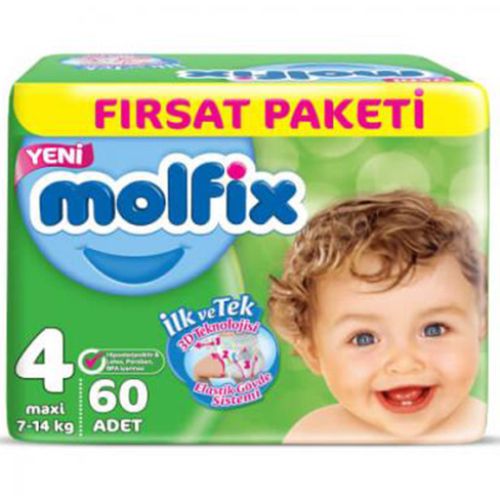 Molfix Fırsat Paketi No 4 60 Adet