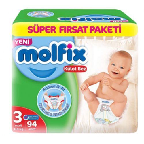 Molfix Panty Diaper Super Pack No 3 94 Pieces