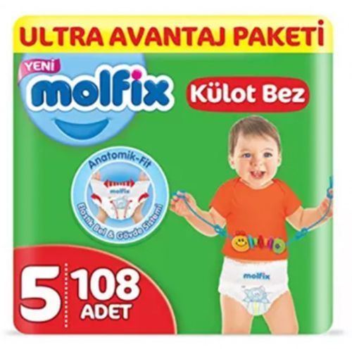 Molfix Panty Diaper Ultra Advantage Package No 5 (box) 108 Pieces