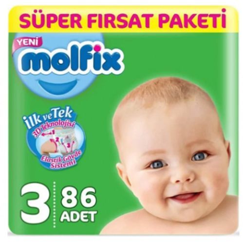 Molfix Super Opportunity Package No 3 86 pcs