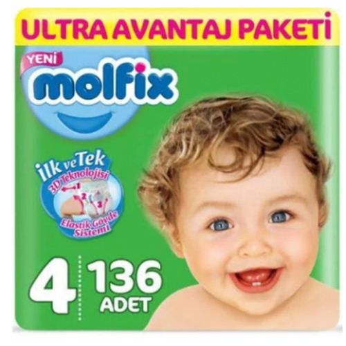 Molfix Ultra Avantaj Paketi No 4 136  Adet