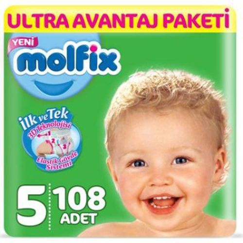 Molfix Ultra Advantage Package No 5 108 Pieces