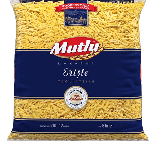 Mutlu Makarna Erişte 5 Kg