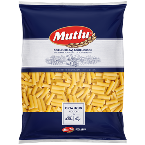 Mutlu Rigatoni Pasta 5 Kg