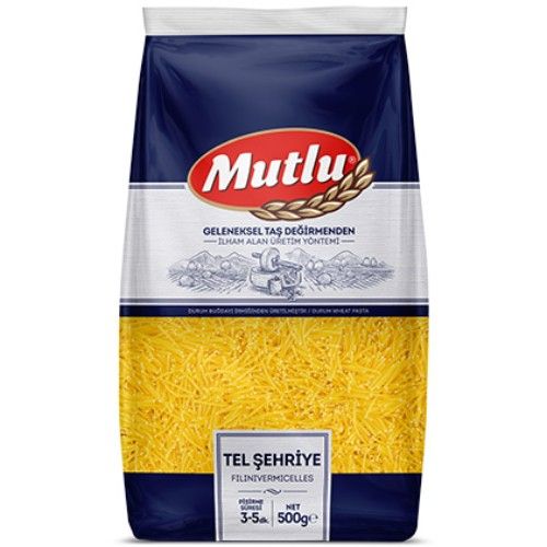 Mutlu Vermicelles Pasta 500 Gr