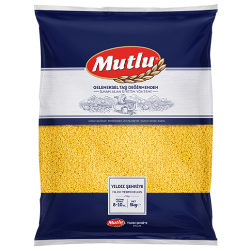 Mutlu Filini Vermicelles Pasta 5 Kg