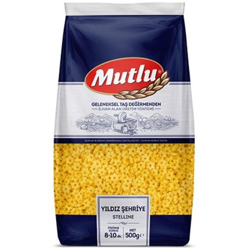 Mutlu Stelline Pasta 500 Gr