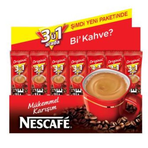 Nescafe 3'ü 1 arada 80 (7x18.5g)