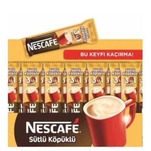 Nescafe 3'ü 1 Arada Süt Köpüğü 12 (10x18g)