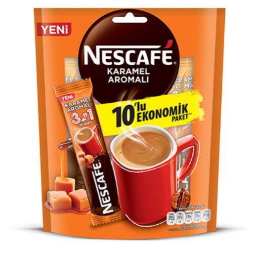 Nescafe 3-in-1 Caramel Flavored 17.7 G 10 Pack