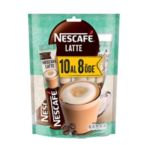 Nescafe Crema Latte 17 G 10 Packs (Buy 10, Pay for 8)