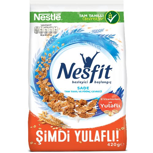 Nestle Nesfit Sade Kahvaltılık Gevrek 420 Gr