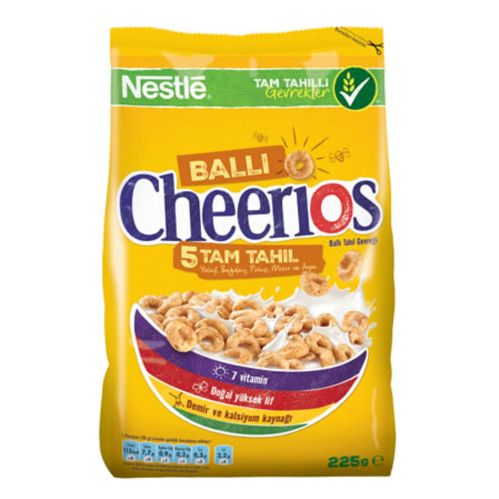 Nestle Cheerios Ballı Tahıl Gevreği 225 Gr