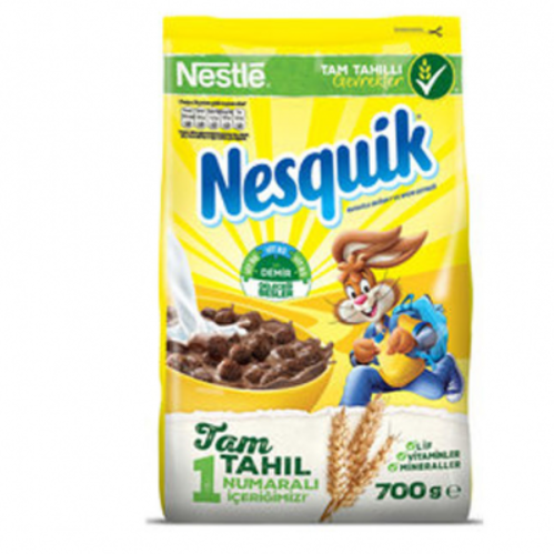 Nestle Nesquik Kakaolu Buğday Ve Mısır Gevreği 700 Gr