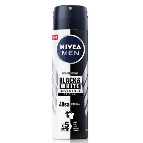 Nivea Men Deodorant B&W Original Sprey 150 Ml