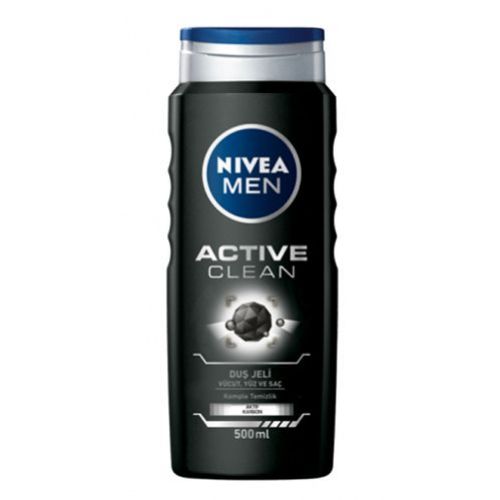 Nivea For Men Shower Gel Active Clean 500 Ml