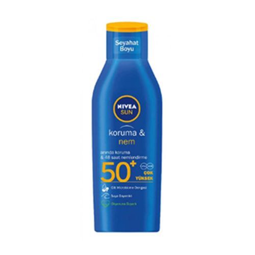 Nivea Sun Moisturizing Sun Milk 50+ Sensitive Protection 100 Ml