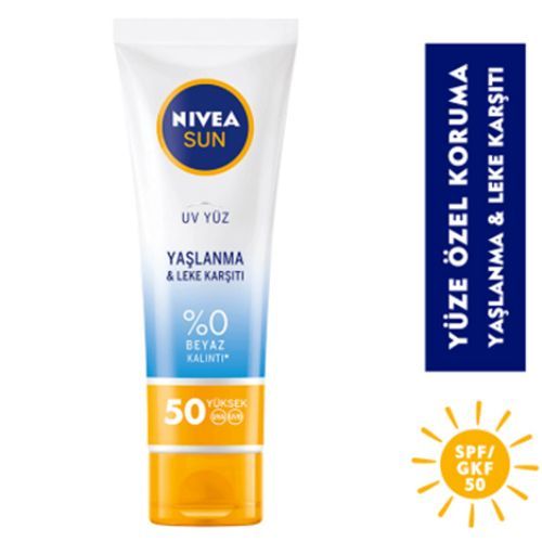 Nivea Sun Anti Aging and Blemish Face Cream 50 Ml