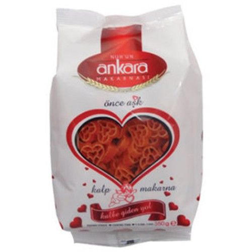 Nuh'un Ankara Heart Pasta With Vegetables 350 Gr