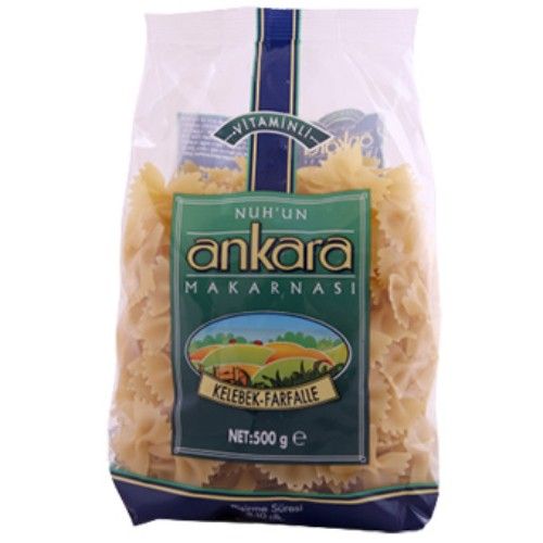 Nuh'un Ankara Butterfly Pasta With Vitamin 500 Gr