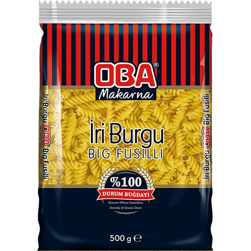 Oba İri Burgu Makarna 500 Gr