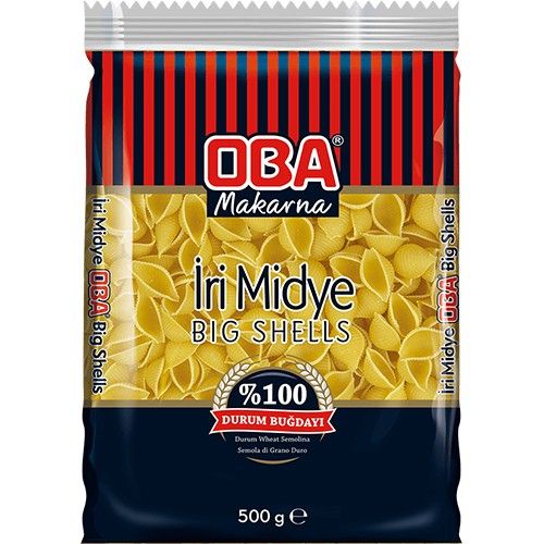 Oba Big Shells Pasta 500 Gr