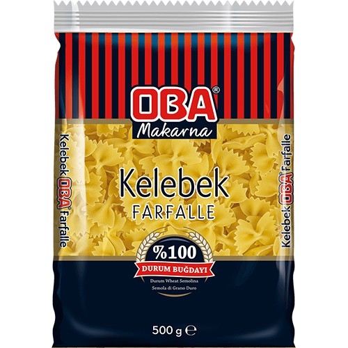 Oba Kelebek Makarna 500 Gr