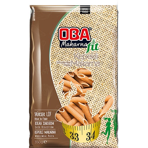 Oba Kepekli Makarna 350 Gr