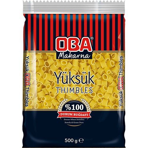 Oba Thimbles Pasta 500 Gr