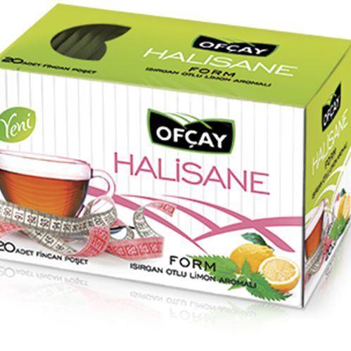 Ofçay Halisane Isırganotlu Limonlu Form Çayı 20 Adet 2 Gr