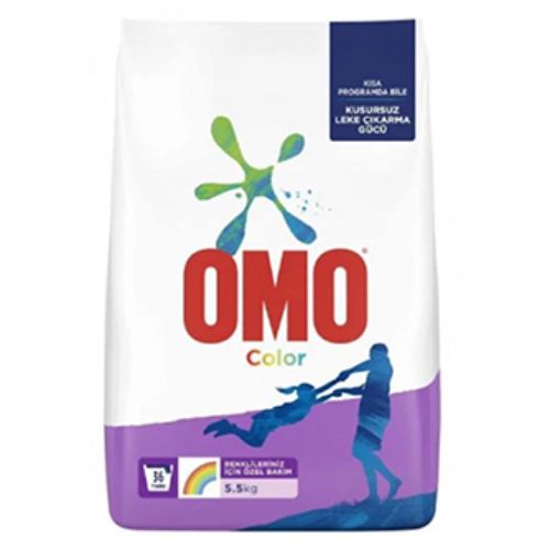 Omo Matic Toz Deterjan Renkliler 5,5 Kg