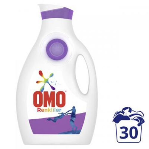 Omo Liquid Detergent Colored 1950 Ml