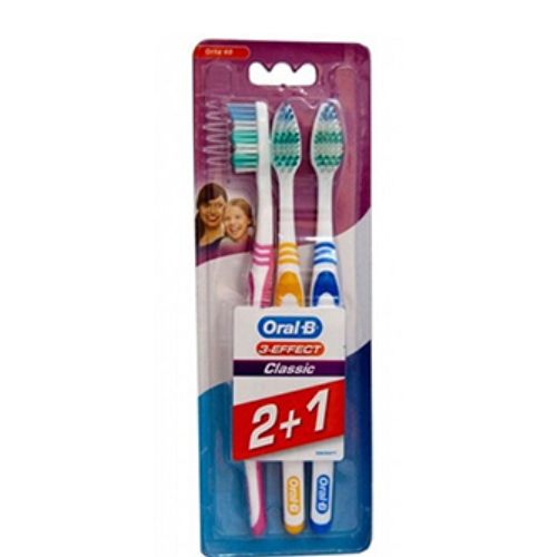 Oral B 3 Effect Classic Diş Fırçası 2+1 Adet