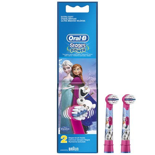 Oral B Frozen Character Rechargeable Toothbrush Head for Kids