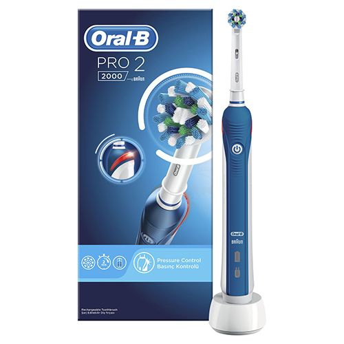 Oral B Pro 2-2000 CrossAction Şarj Edilebilir Diş Fırçası