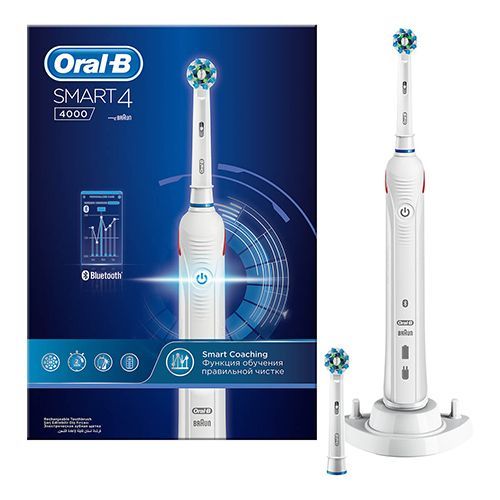 Oral B Smart 4-4000 White Electric Toothbrush