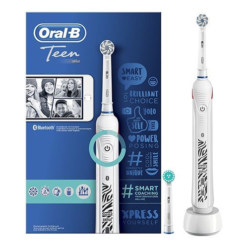 Oral B Teen White Rechargeable Electric Toothbrush