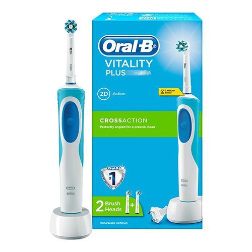 Oral B Vitality Cross Action Plus Rechargeable Toothbrush