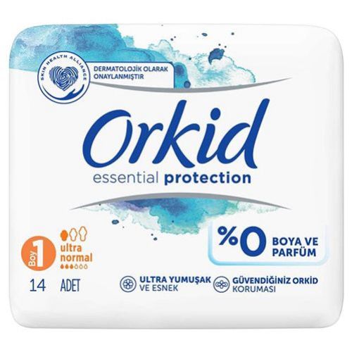 Orkid Essential Protection Sanitary Pad Normal 14 Pcs